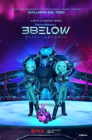 Постер сериала Трое внизу