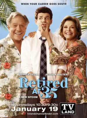 Постер сериала В 35 - на пенсию