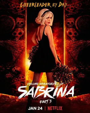 Постер сериала Леденящие душу приключения Сабрины, 3 сезон