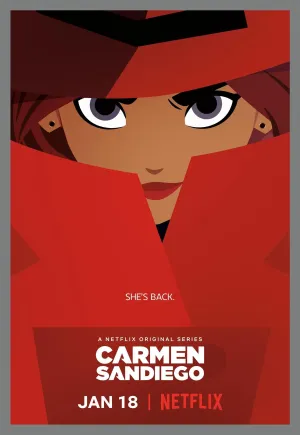 Постер сериала Кармен Сандиего, 3 сезон
