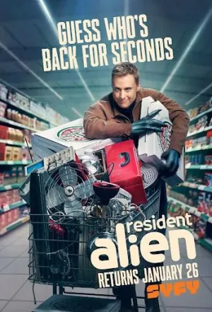 Постер сериала Пришелец-постоялец, 2 сезон