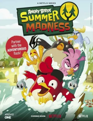 Постер сериала Angry Birds: Летнее безумие