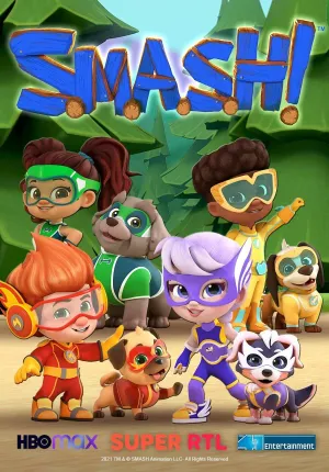 Постер сериала SMASH! Юные супергерои
