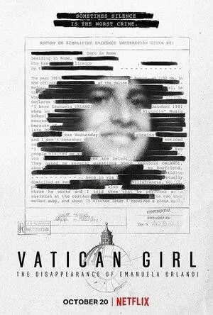 Постер сериала Девочка из Ватикана: исчезновение Эмануэлы Орланди