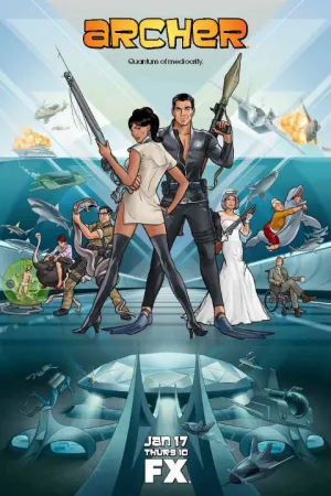 Постер сериала Спецагент Арчер