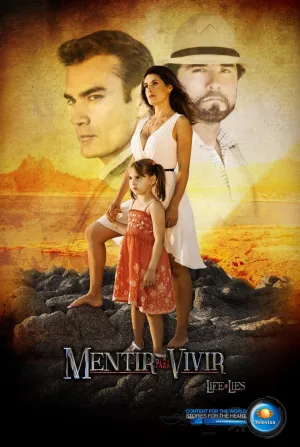 Постер сериала Лгать, чтобы жить