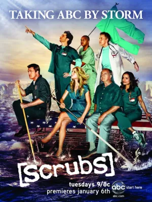 Постер сериала Клиника, 8 сезон