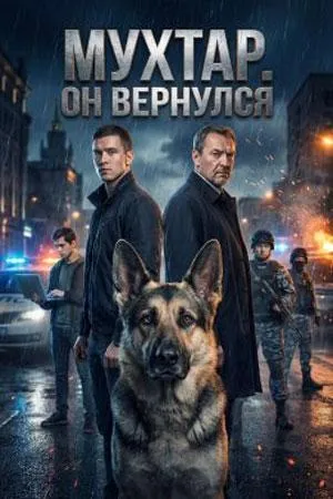 Постер сериала Мухтар. Он вернулся