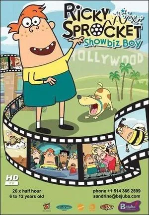 Постер сериала Рикки Спрокет — звезда шоубиза