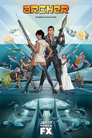 Постер сериала Спецагент Арчер, 8 сезон