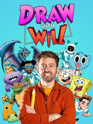 Постер сериала Рисуем вместе с Уиллом Слайни
