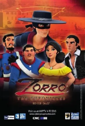 Постер сериала Хроники Зорро