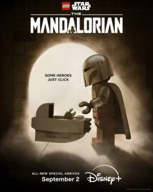 Постер сериала ЛЕГО Звездные войны: Мандалорец